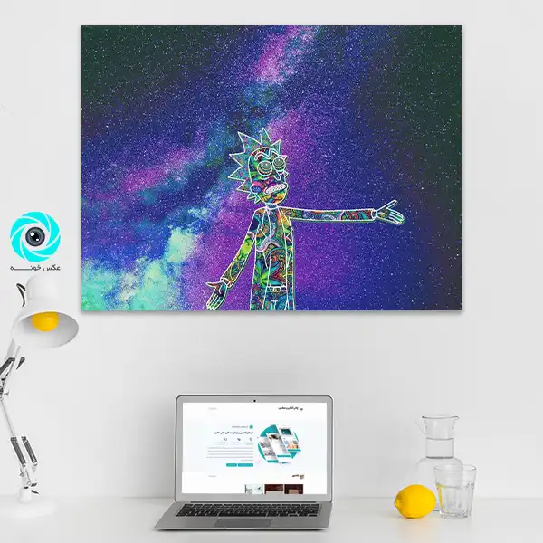 شاسی ریک و مورتی طرح هشت